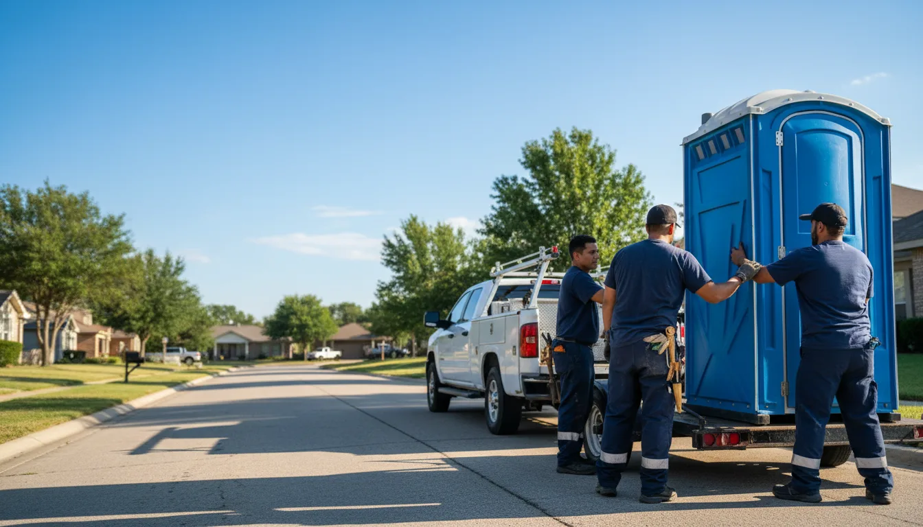Portable Toilet Rental in Crystal City, TX near me